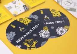 Asia Miles | Let's Go Osaka | print design