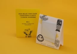 Asia Miles | Let's Go Osaka | print design