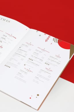 The Excelsior Hotel | Christmas brochure design