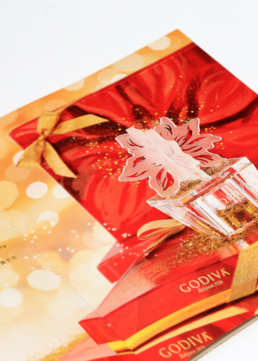 Godiva | photography & Christmas brochure design