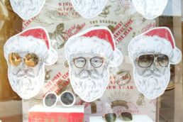 Puyi Optical | Christmas marketing campaign - window display design