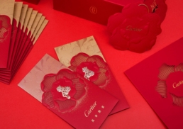Cartier | Chinese New Year 2019 | red packet & gift box design