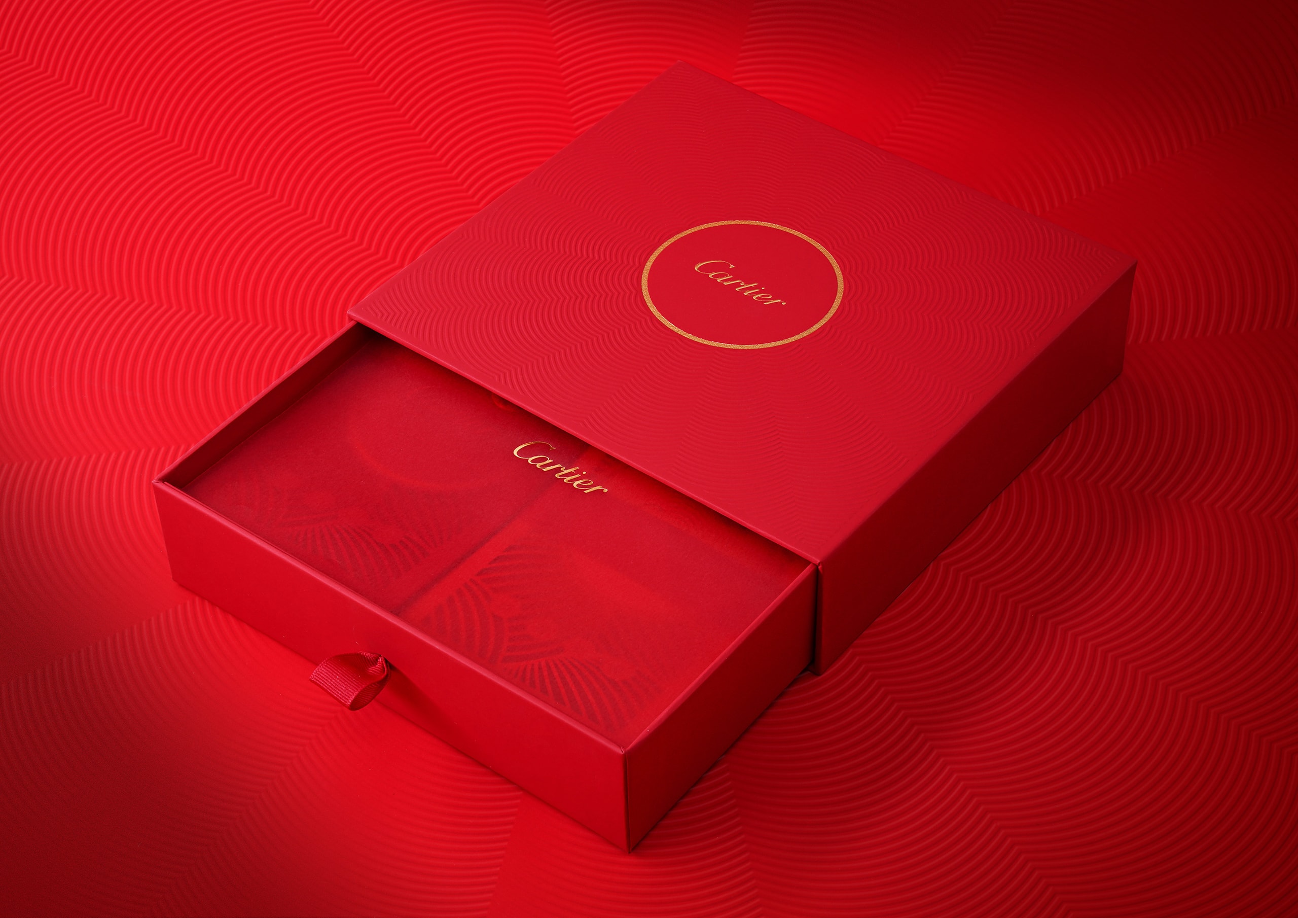 cartier red packet