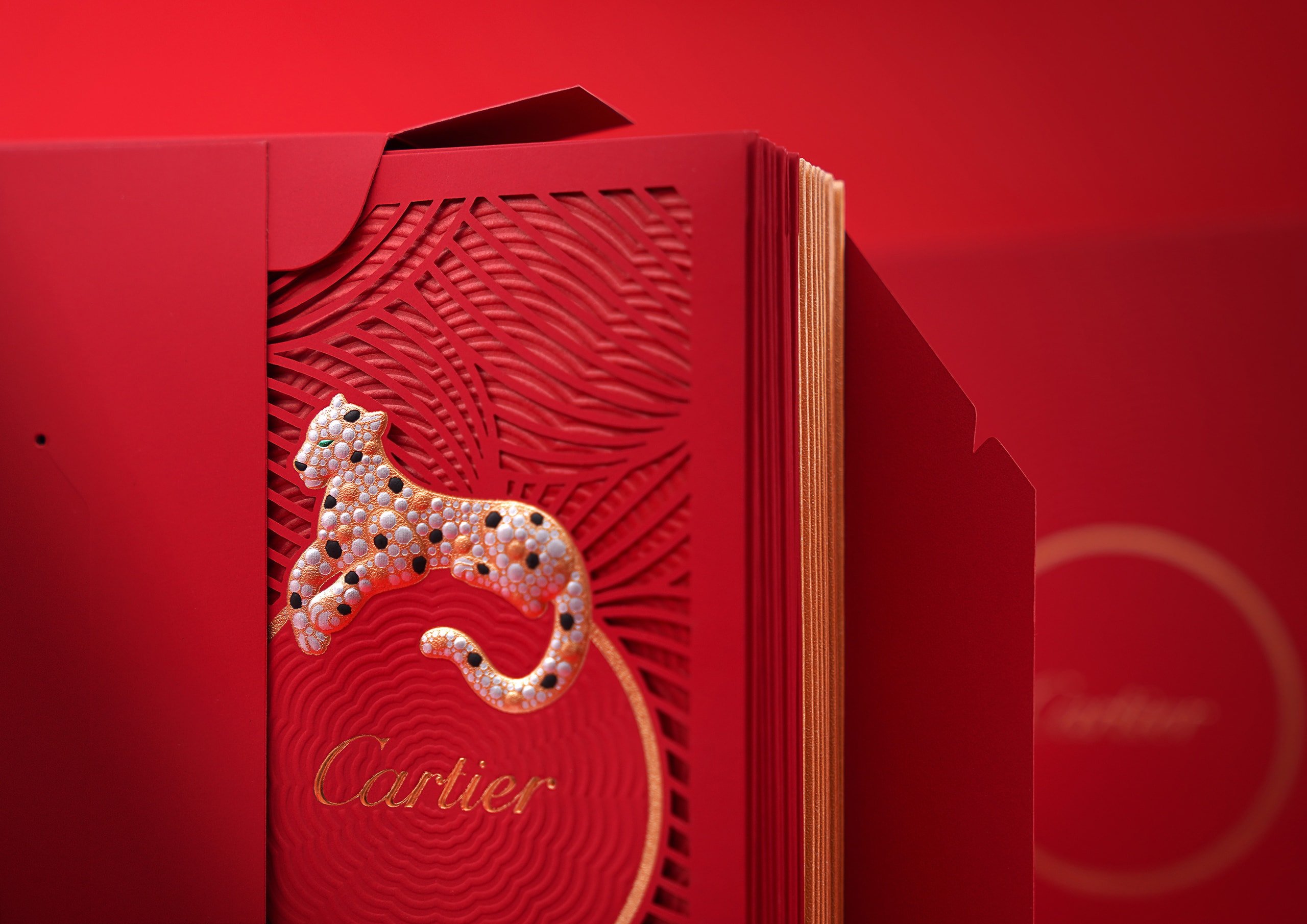 luxury red packet design