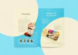 Godiva | Summer Twist | booklet design & food photography