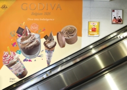 Godiva | Summer Twist | ooh advertising design