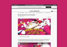 Lee Gardens | Sevens Festival | web banner