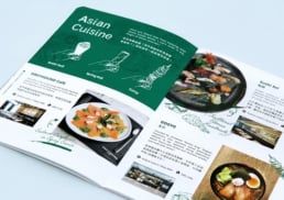 IFC Mall | Dining Guide | food photography, illustration & brochure design