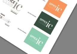 IFC Mall | Office Club ic | visual identity design