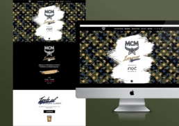 MCM | MCM Cafe Corner | marketing campaign's web design