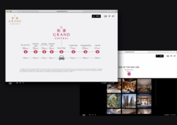 Sino Land | Grand Central | website design & development