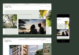 Sino Land | Madison Park | website design & development