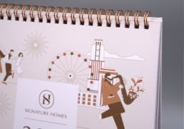 Signature Homes by SHKP | Brand Identity | calendar design