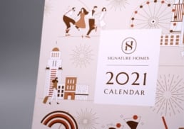 Signature Homes by SHKP | Brand Identity | calendar design